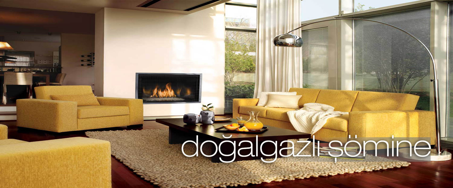 Green interior fireplace modern atmospheric lounge living room